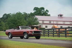 Ford Mustang 428 Cobra Jet Convertible Recreation 1969 года